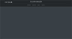 Desktop Screenshot of julianbauer.com