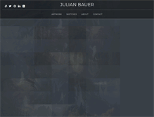 Tablet Screenshot of julianbauer.com